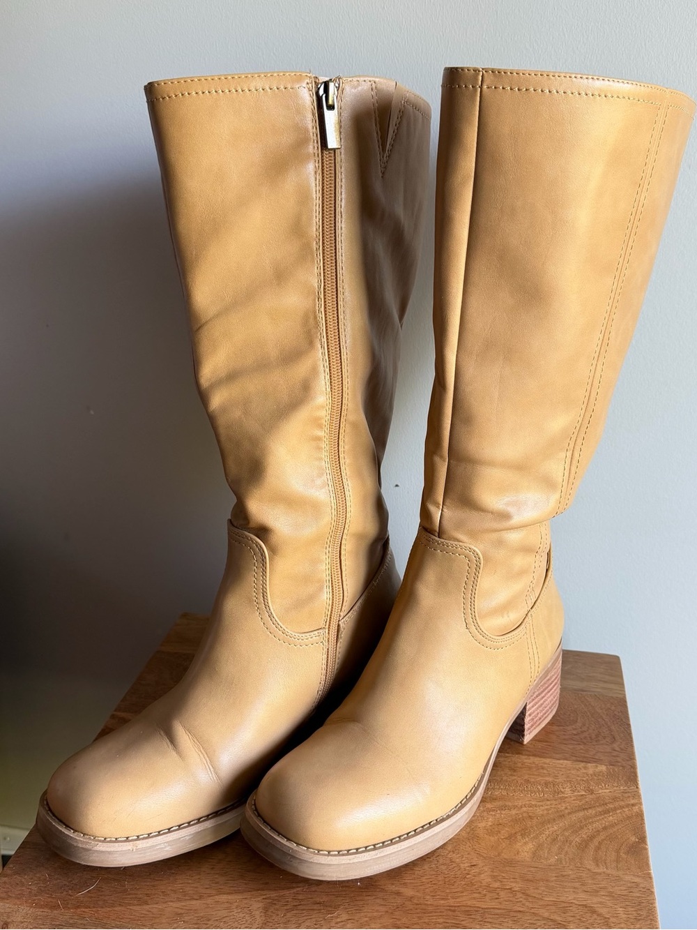Cushionaire Sawyer Tall Block Heel Boots
